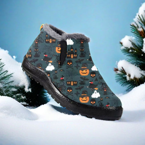 Cross-Border Large Size 36-47 Cotton Boots Soft Sole Waterproof Old Beijing Cotton Shoes Snow Boots Amazon Temu Dropshipping